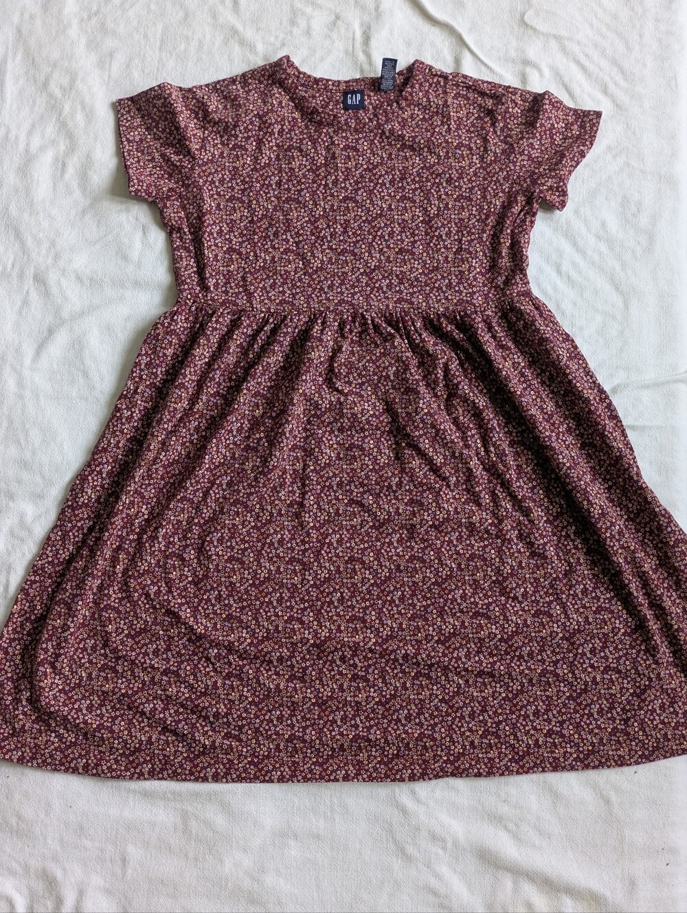 Girls Vintage Gap Flower Dress 8/10